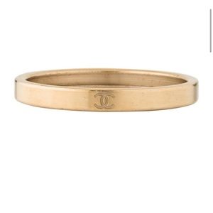 Gold Chanel Bangle